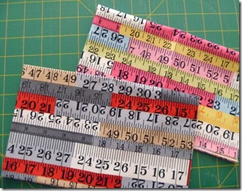 Tape measure fabrics