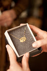 On our wedding day, Jamie gave me a new version of the Kacey K necklace I wear every day. It features my new monogram, MBH. On our wedding day, Jamie gave me a new version of the Kacey K necklace I wear every day. It features my new monogram, MBH.
