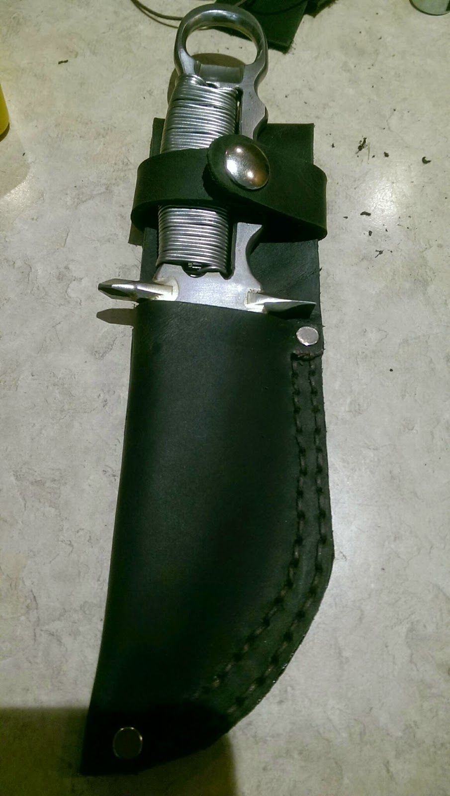 The coolest blog ever. Biker Knife Sheath