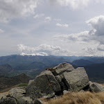 Le Mont Fourcat et le Saint Barth�lemy vus depuis le roc de Trabinet