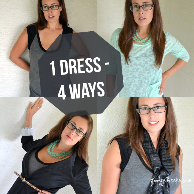 Wearing One Dress Four Ways
