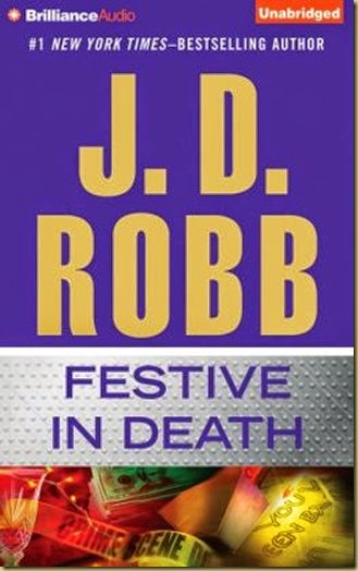 Festive in Death audio cover Festive in Death audio cover