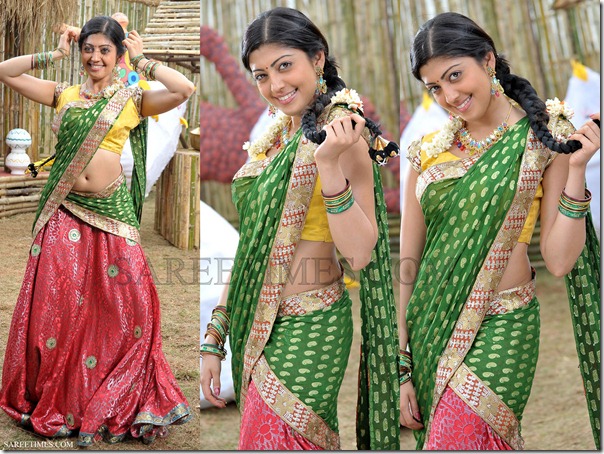 Praneetha_Half_Saree