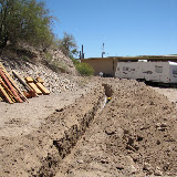 View from new house to pole 5/13