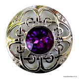 Celtic Plaid Brooch #1