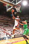 lebron james nba 110511 mia vs bos 17 game 5 Dwyane Wade & LeBron James lead Heat past Celtics into East finals