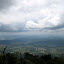 Hazy view towards Lake Toba