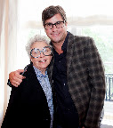 Sylvia Weinstock of gorgeous-cake fame and Anthony Luscia.