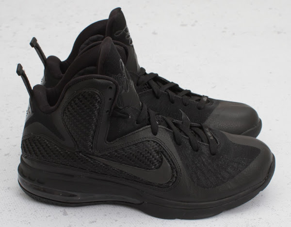 Upcoming Nike LeBron 9 8220Triple Black8221 8211 New Photos