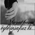 Bir firtinayla dokulur anilar onune...