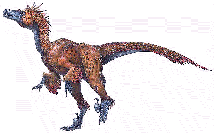 deinonychus_antirrhopus deinonychus, dinos pequeños, dinosaurios come carne, cazadores