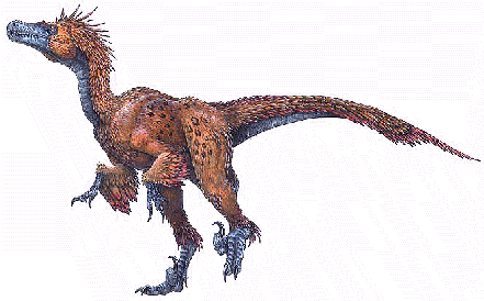 deinonychus, dinos pequeños, dinosaurios come carne, cazadores