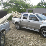 Two trucks ready to go.