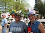 more crazy hats at the Derby Party