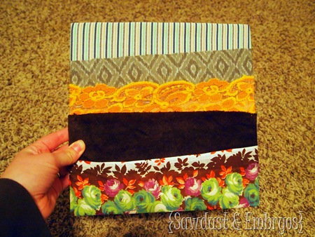 Pocket organization using fabric! {Sawdust and Embryos}