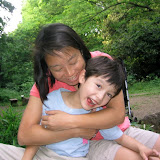 Kai and Maria at the Tokyo Institute for Nature Study