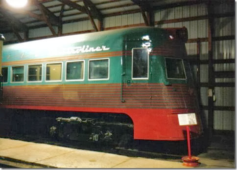 North Shore Line Electroliner at the Illinois Railway Museum on May 23, 2004