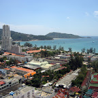 Uitzicht over Patong Beach