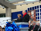 Jon M. Huntsman, Sr. welcomes guests Jon M. Huntsman, Sr. welcomes guests