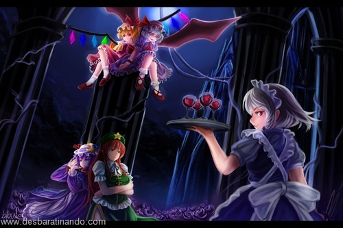 touhou wallpapers papeis de parede anime download desbaratinando (6)