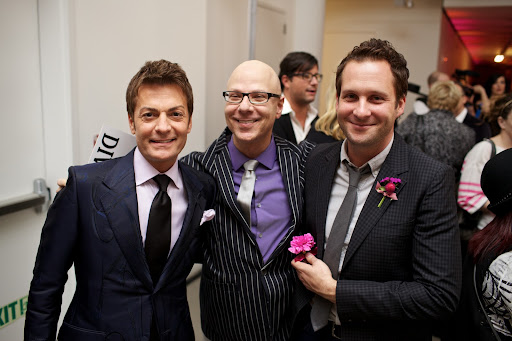 From left to right: Randy Fenoli of Kleinfeld Bridal; Ron Ben-Israel; Matthew Robbins. From left to right: Randy Fenoli of Kleinfeld Bridal; Ron Ben-Israel; Matthew Robbins.