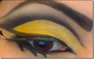 ojo maquillaje abeja ojo maquillaje abeja
