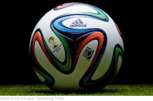 'Adidas ha presentato Brazuca, il nuovo pallone per i mondiali in Brasile' photo (c) 2013, Calcio Streaming - license: https://creativecommons.org/licenses/by/2.0/