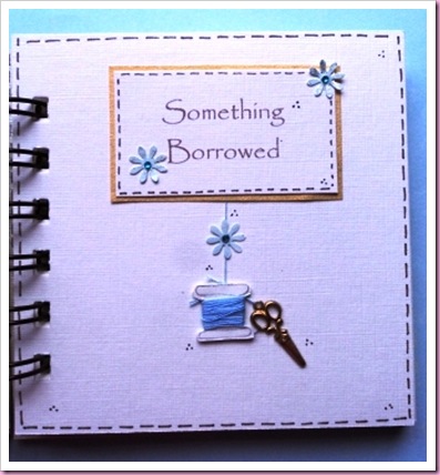 Something Borrowed Bind It All Mini Wedding Book