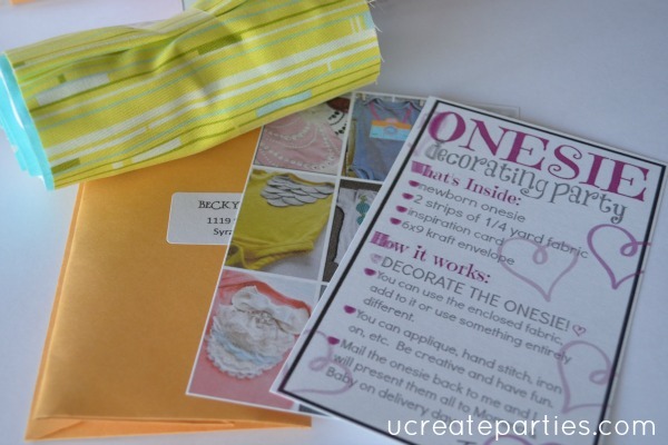 DIY Baby Shower by Mail 6