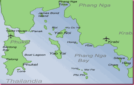 Cartina Thailandia 2