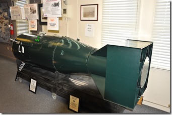 Replica of the Hiroshima Atomic Bomb (Little Boy) at the USAAF Wendover Field<br /><br />http://maps.google.com/maps?q=40.72776833,-114.03779667&spn=0.001,0.001&t=k&hl=en