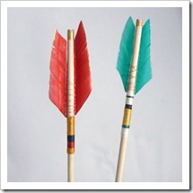 feather arrow