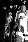 Shana and Glenn took their precious pups, Penny and Cooper, to see Santa.  We hope you all get what you want for Christmas!
