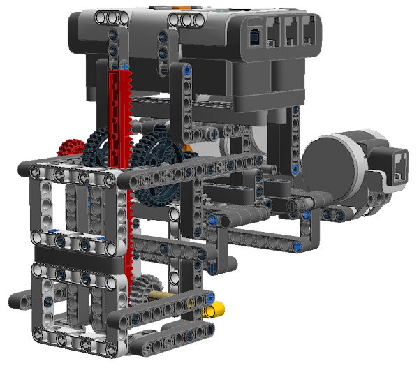 LEGO Mindstorms NXT X-Y Plotter: Y-axis & Pen Control