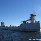 Innovation/Samuel De Chaplin entering Duluth Harbor