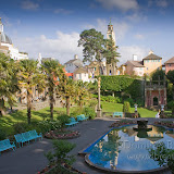 Portmeirion under sunny skies