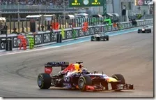 Vettel vince il gran premio di Abu Dhabi 2013