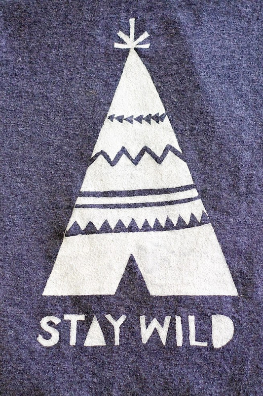 DIY Freezer Paper Screenprited Tshirt DIY Freezer Paper Screenprited Tshirt