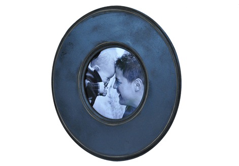 Blue Circle Frame