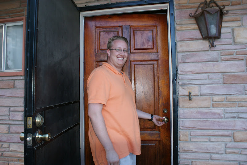 Walking into my home for the first time