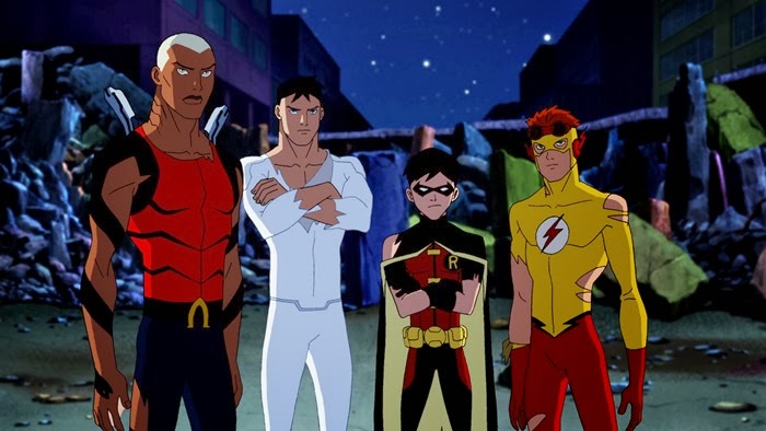 Vízilény, Superboy, Robin, KölyökFlash Vízilény, Superboy, Robin, KölyökFlash