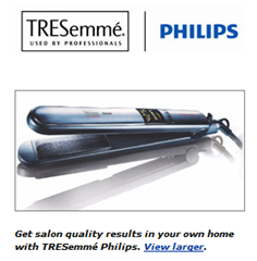 philips cordless hair straightener