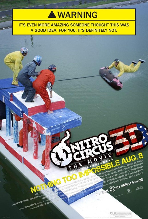 Három Nitro Circus The Movie 3D poszter 02