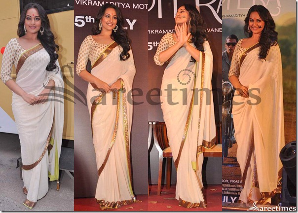 Sonakshi_Sinha_White_Saree