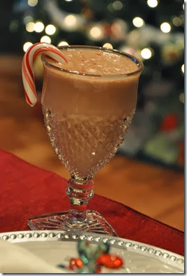 Peppermint Bark Protein Smoothie