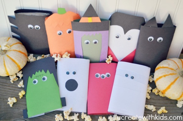 Halloween Popcorn Party Favors