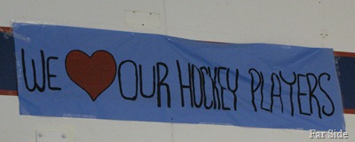 We Love our hockey players
