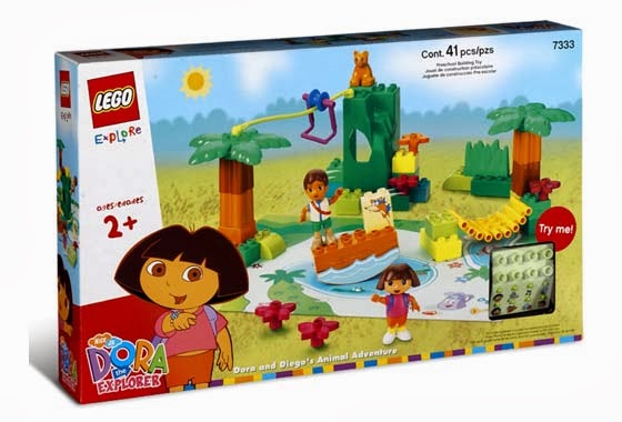 Bricker - Construction Toy by LEGO 7333 Dora and Diego's Animal