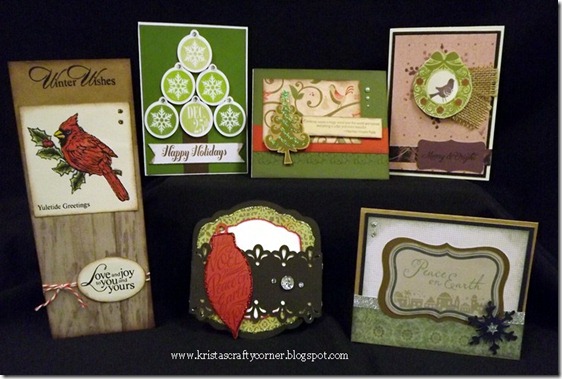 Christmas Card Making Day_6 afternoon cards Christmas Card Making Day_6 afternoon cards