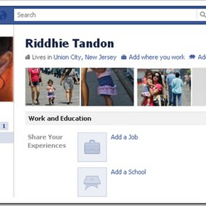 Riddhie gets a FB Profile